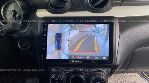 Màn hình DVD Android liền camera 360 xe Suzuki Swift 2019 - nay | Bravigo Ultimate (4G+64G)  